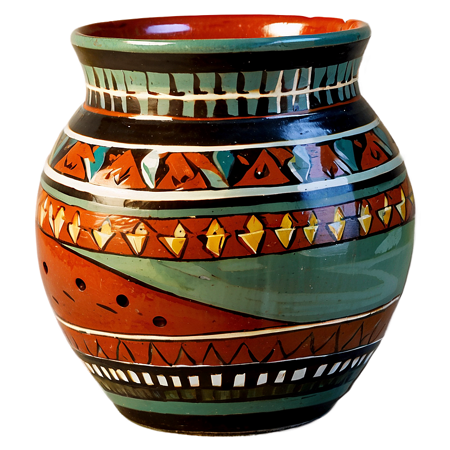 Handcrafted Pottery Designs Png 06132024 PNG Image