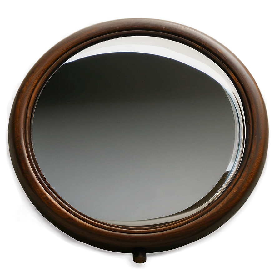 Handheld Circle Mirror Png 06292024 PNG Image