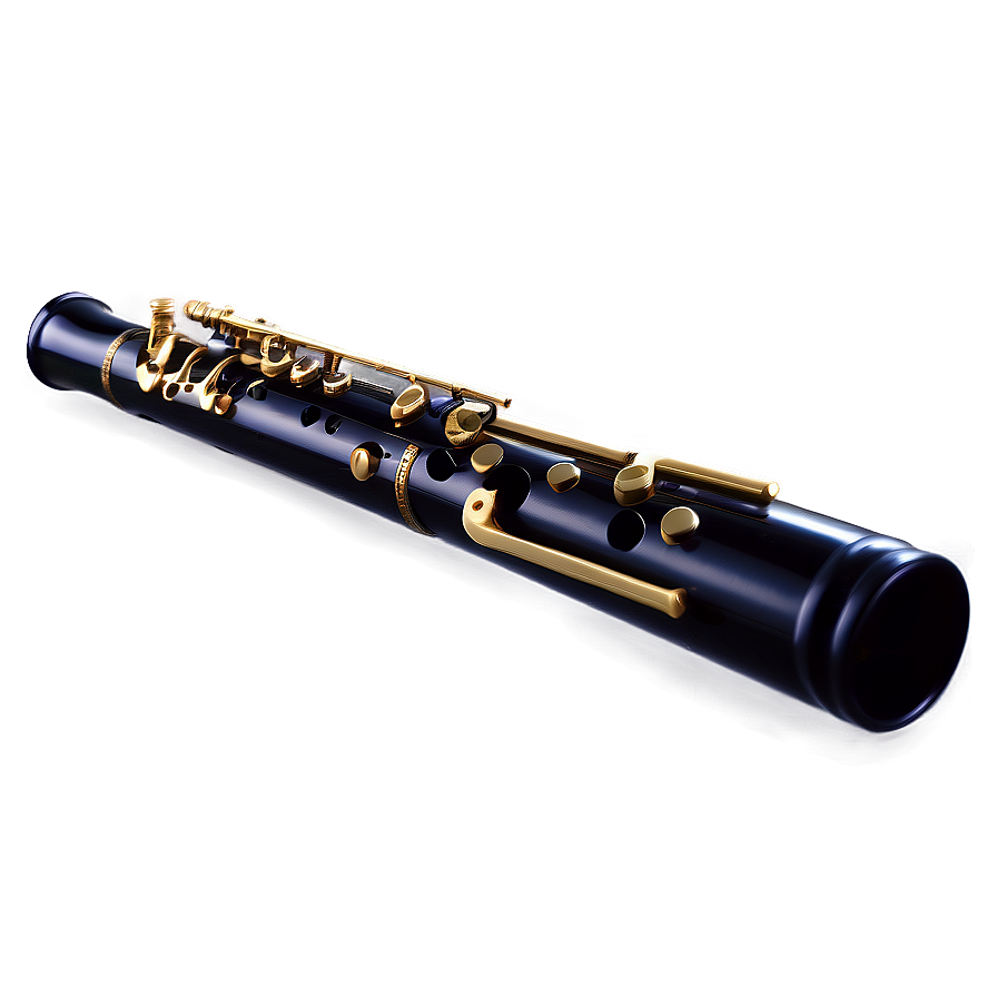 Handheld Oboe Artwork Png Yuh59 PNG Image