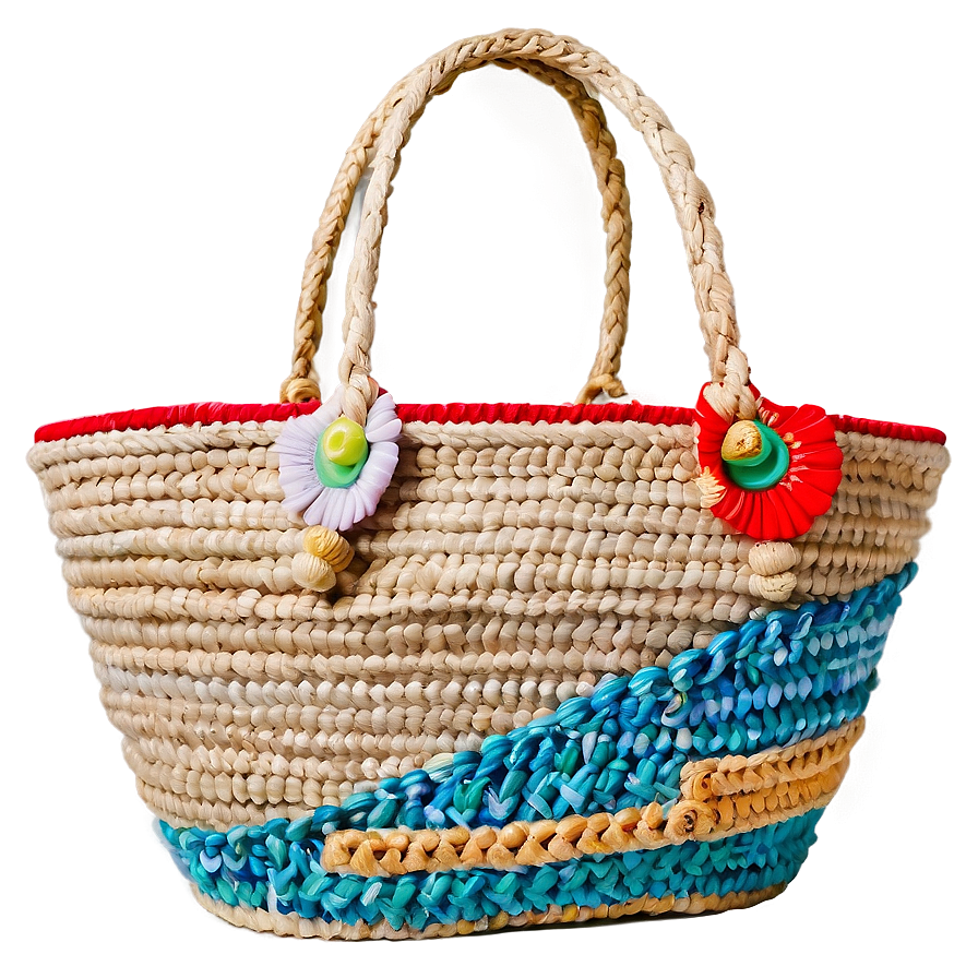 Handmade Beach Bag Png 06292024 PNG Image