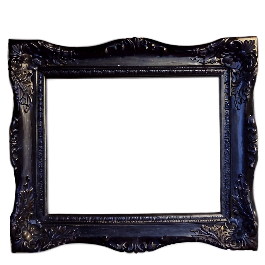 Handmade Black Frame Png 38 PNG Image