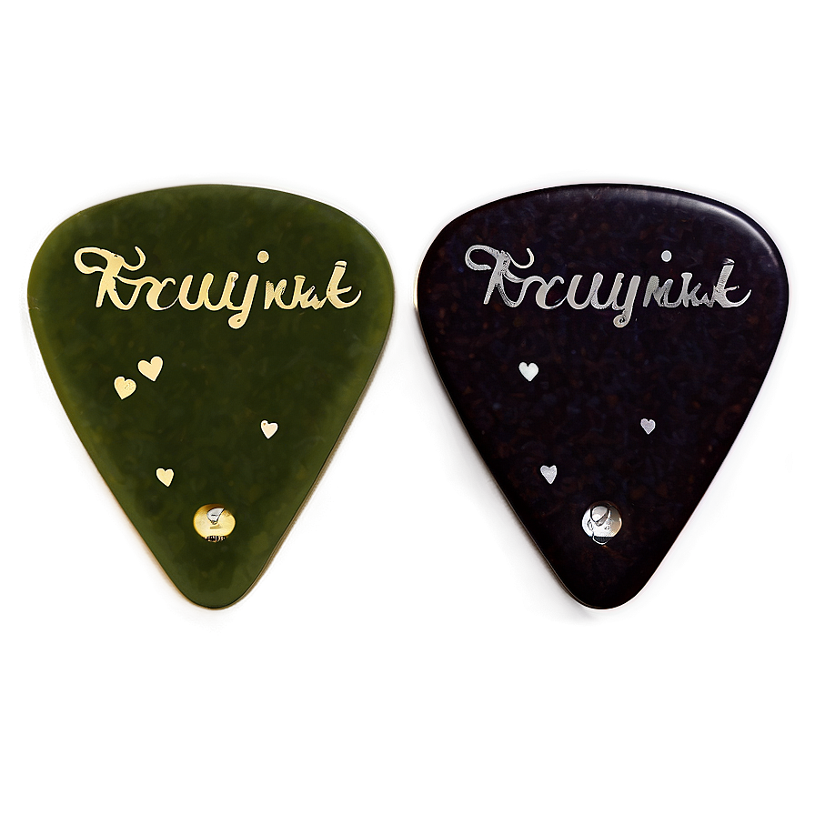 Handmade Guitar Pick Png Cty5 PNG Image