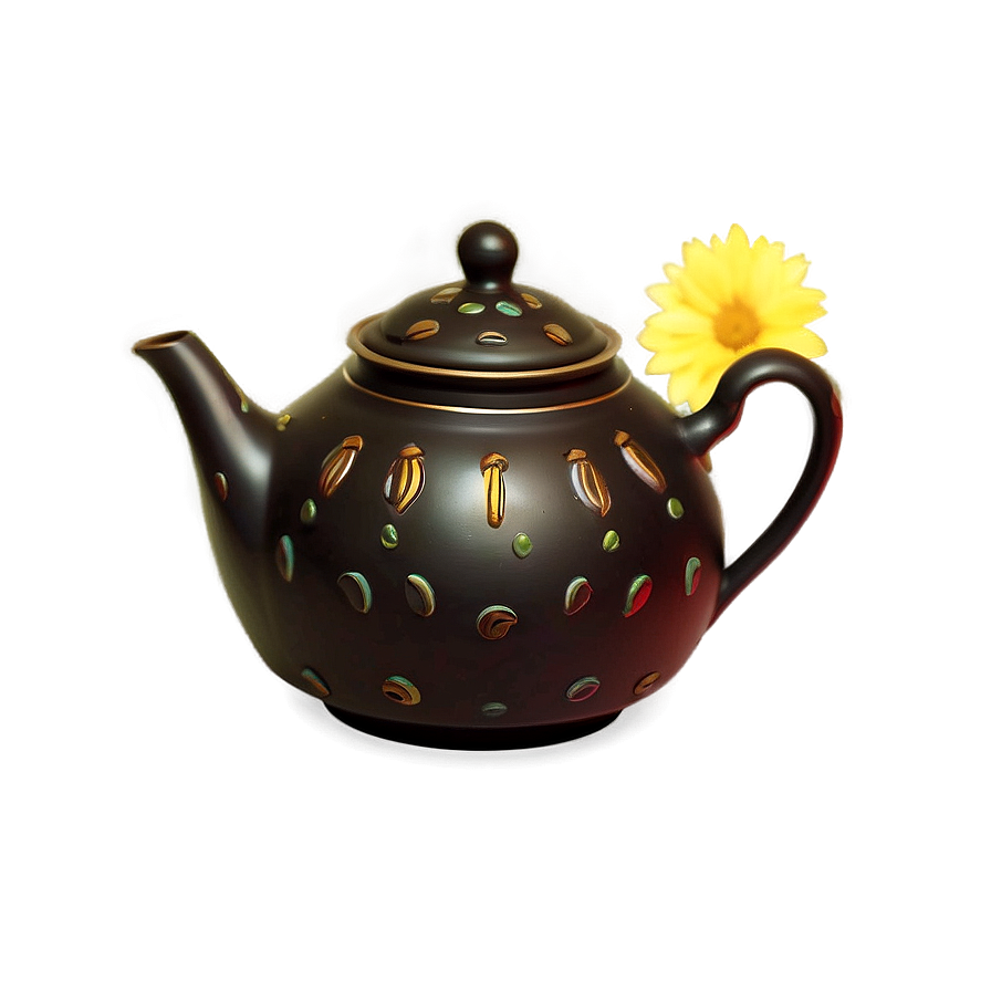 Handmade Teapot Png Tdt51 PNG Image