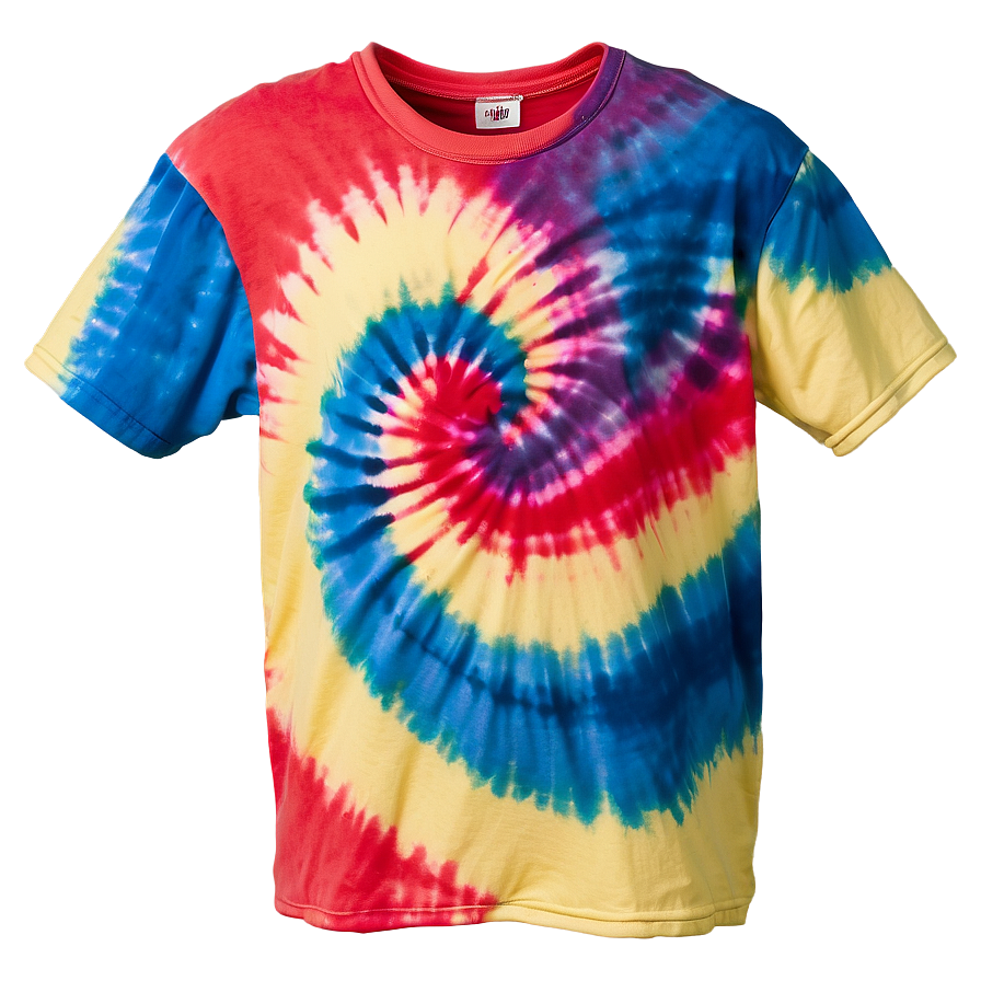 Handmade Tie Dye Tee Png 56 PNG Image