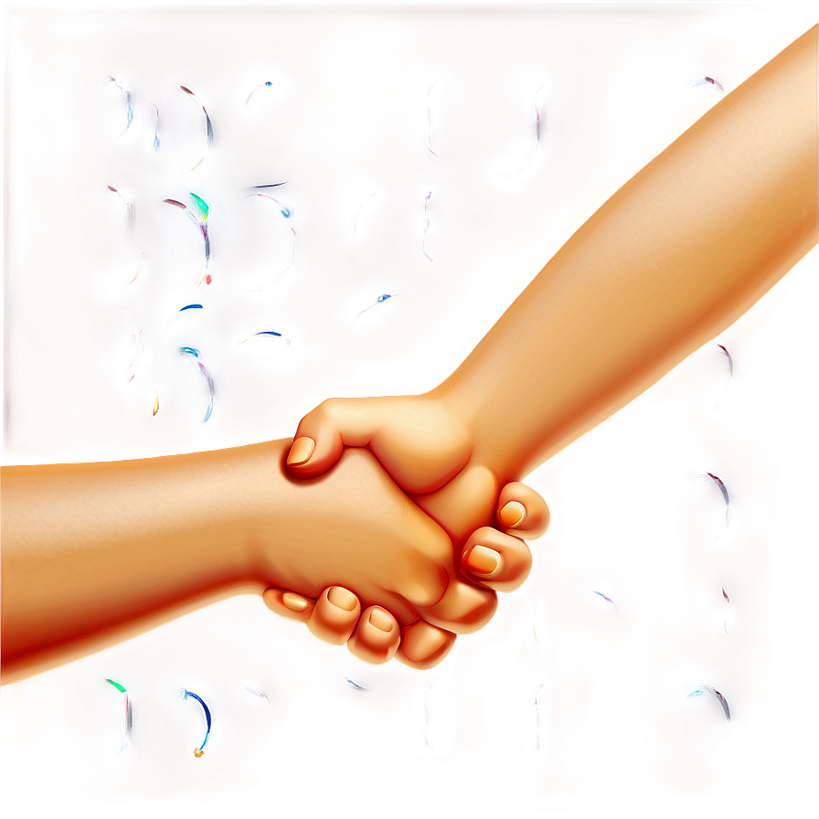 Handshake Emoji Png Mei PNG Image