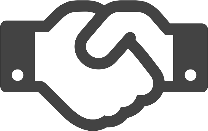 Handshake Icon Representation PNG Image