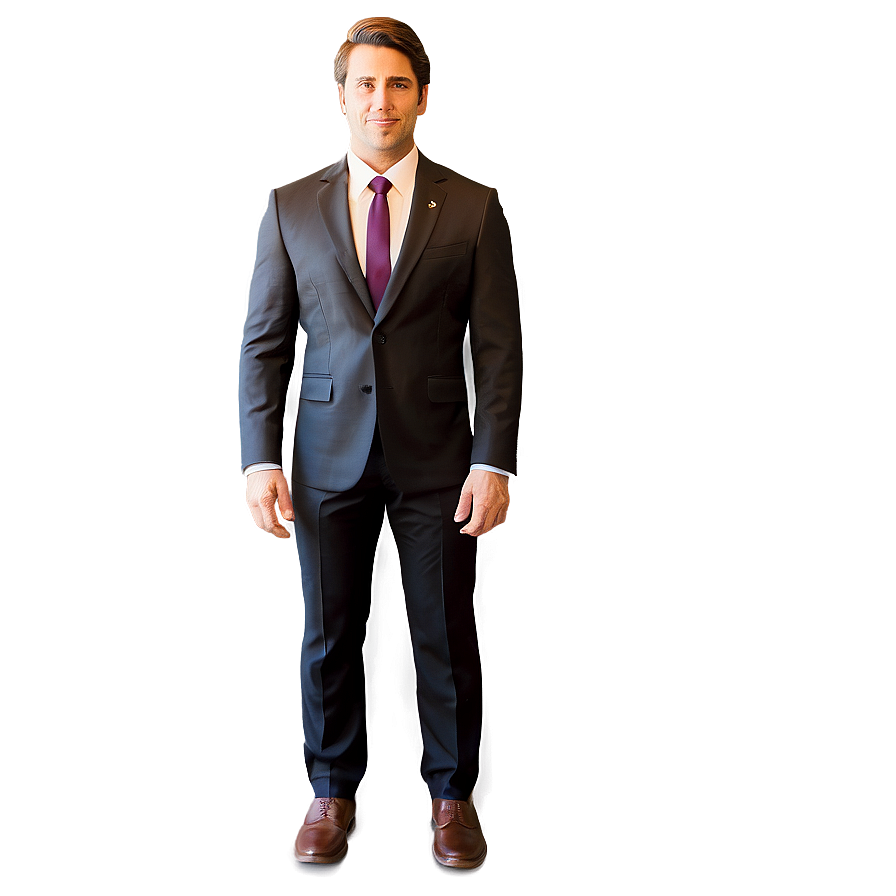 Handsome Man Suit Png Hiy46 PNG Image