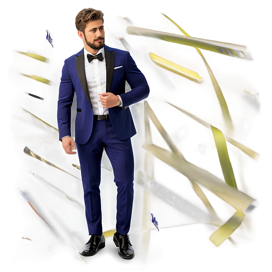 Handsome Man Suit Png Kwf PNG Image