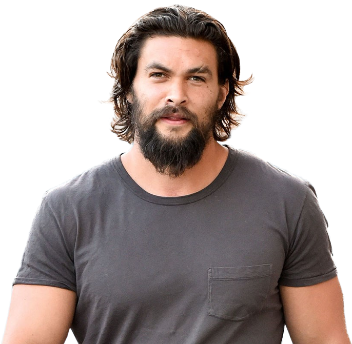 Handsome Manwith Long Hairand Beard PNG Image