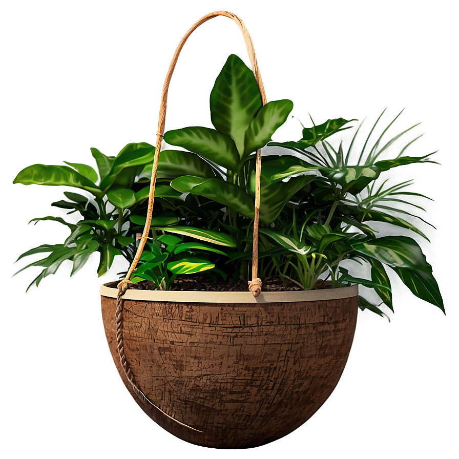 Hanging Plant Arrangement Png Hxu PNG Image