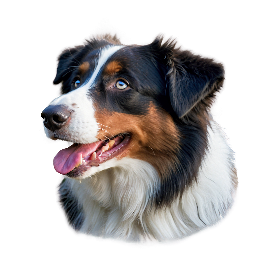 Happy Australian Shepherd Png Yis PNG Image