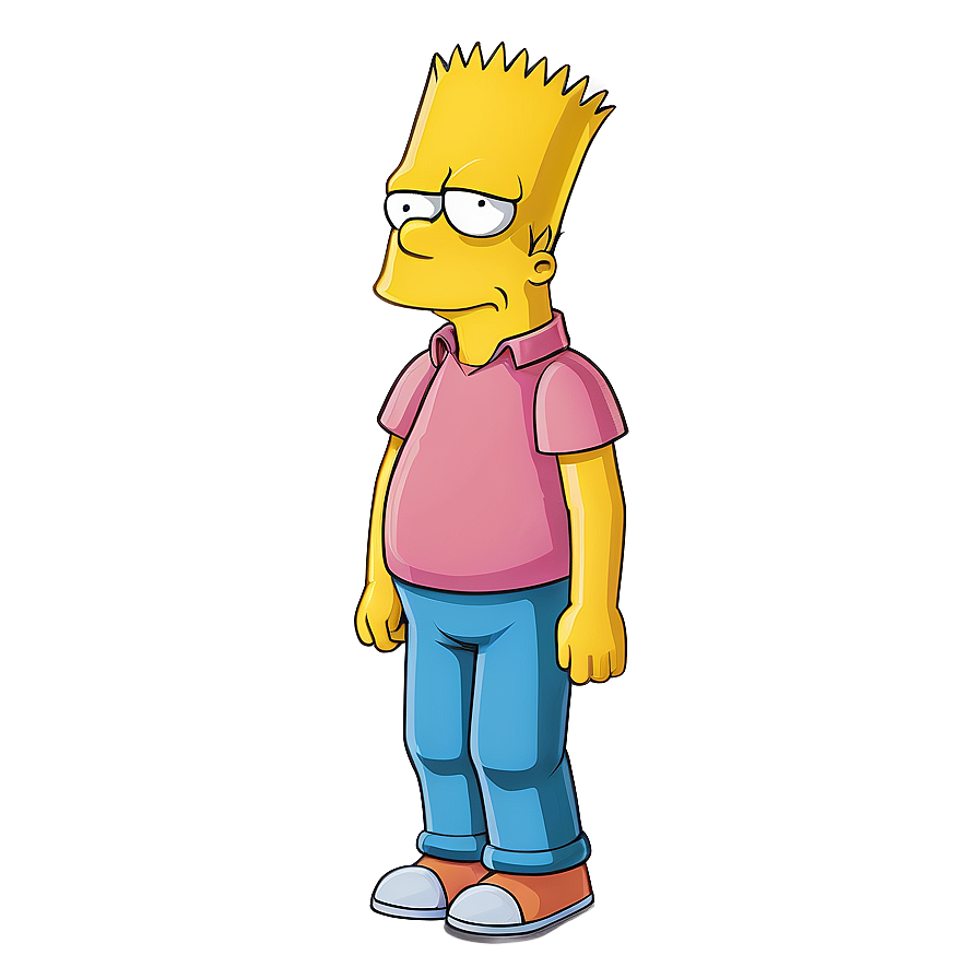 Happy Bart Simpson Png Tws PNG Image