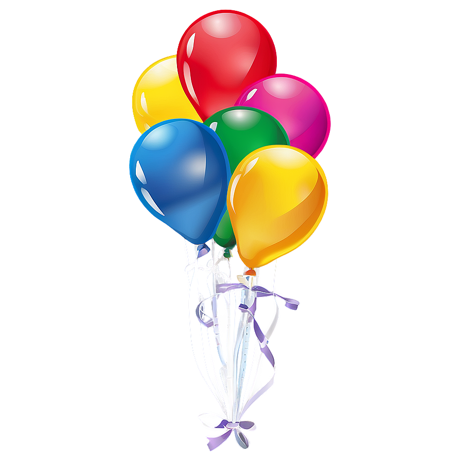 Happy Birthday Balloons Png 65 PNG Image