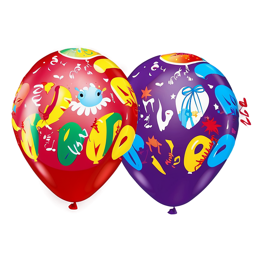 Happy Birthday Balloons Png 95 PNG Image