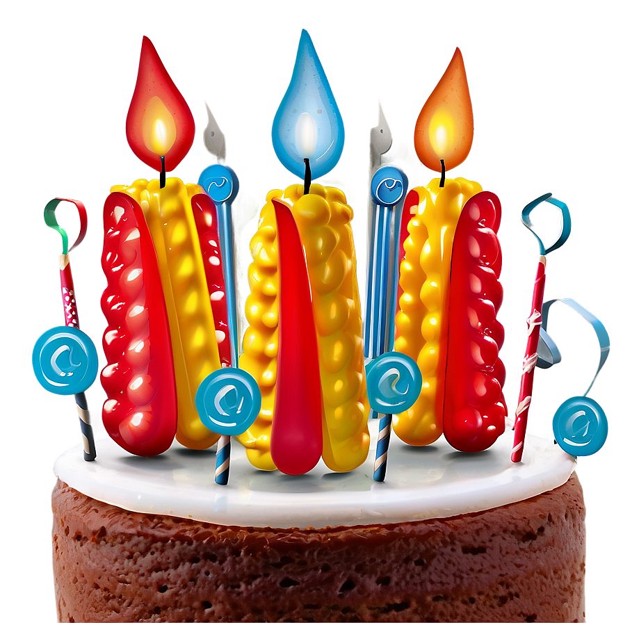 Happy Birthday Cake Topper Png Jot PNG Image