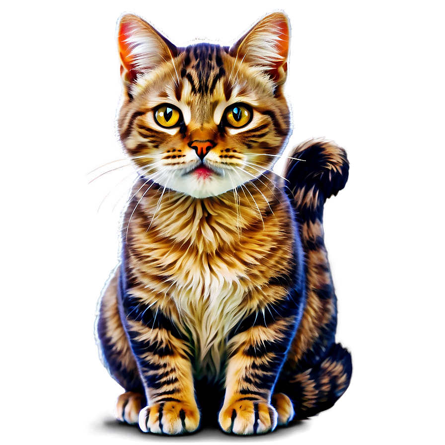 Happy Cat Clipart Png Ilj PNG Image