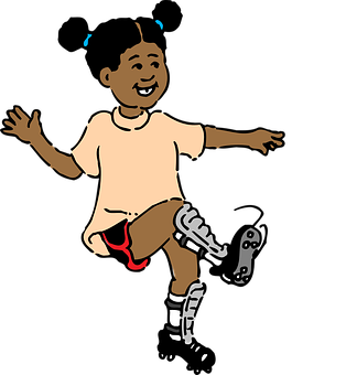 Happy Child Playing Soccer Cartoon PNG Image