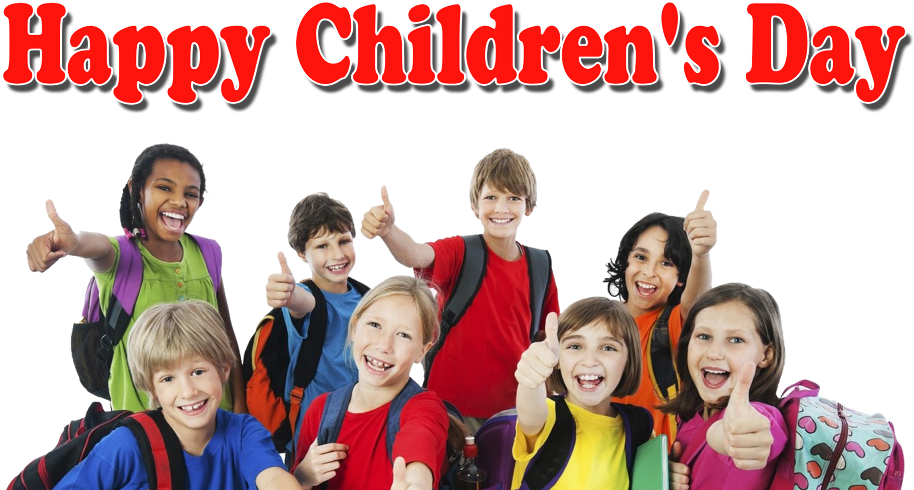 Happy Childrens Day Celebration PNG Image