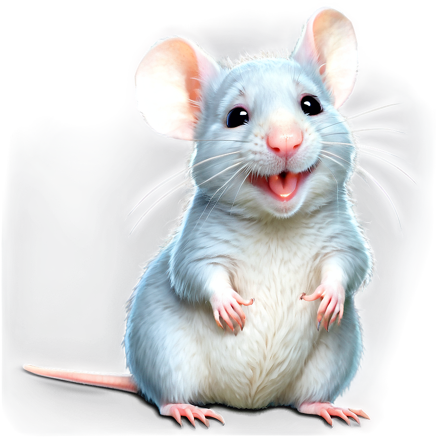 Happy Cute Rat Png Cpl PNG Image