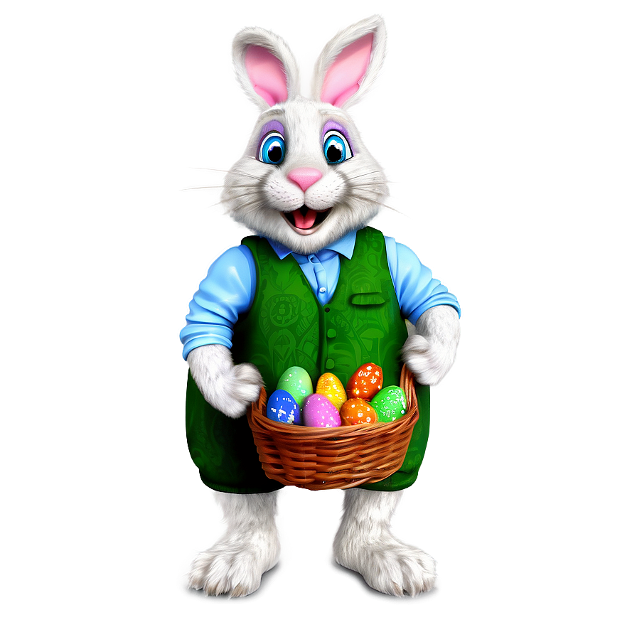 Happy Easter Bunny Png Ofb PNG Image