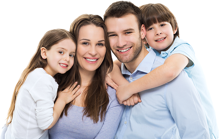 Happy Family Smiling Together.png PNG Image