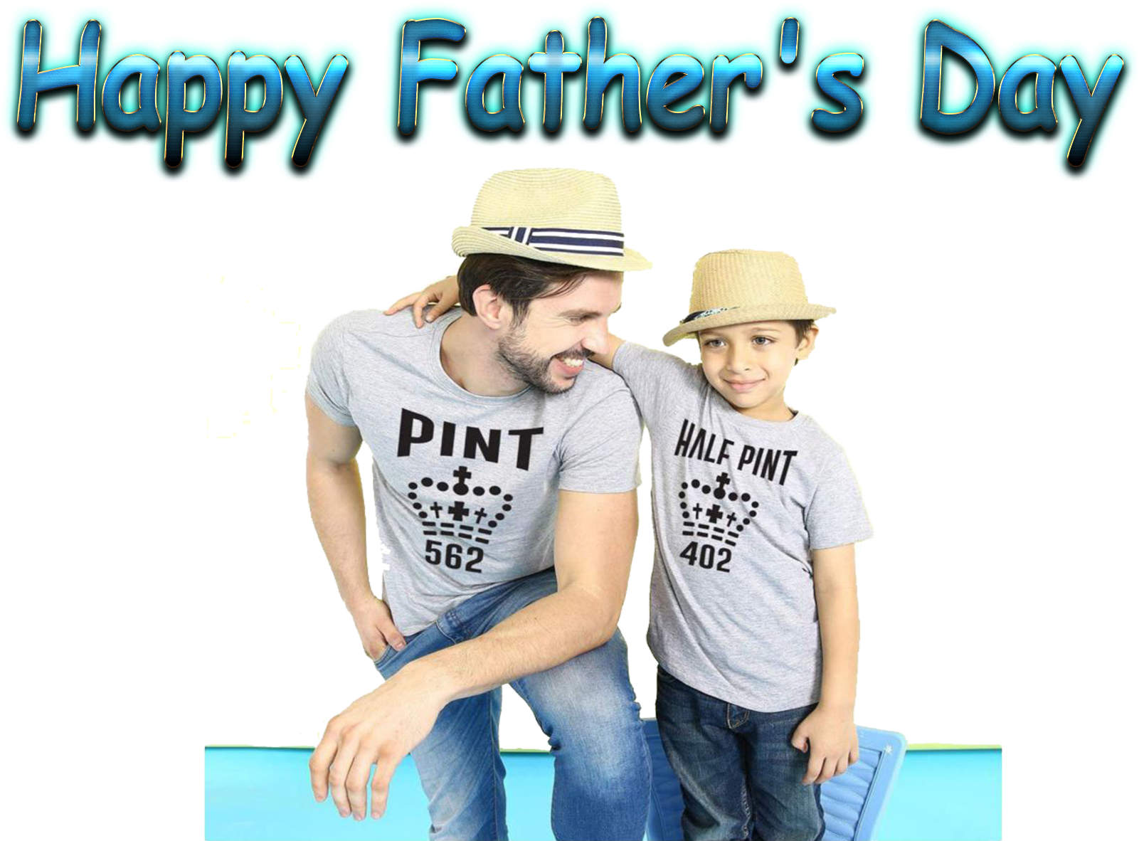 Happy Fathers Day Celebration PNG Image