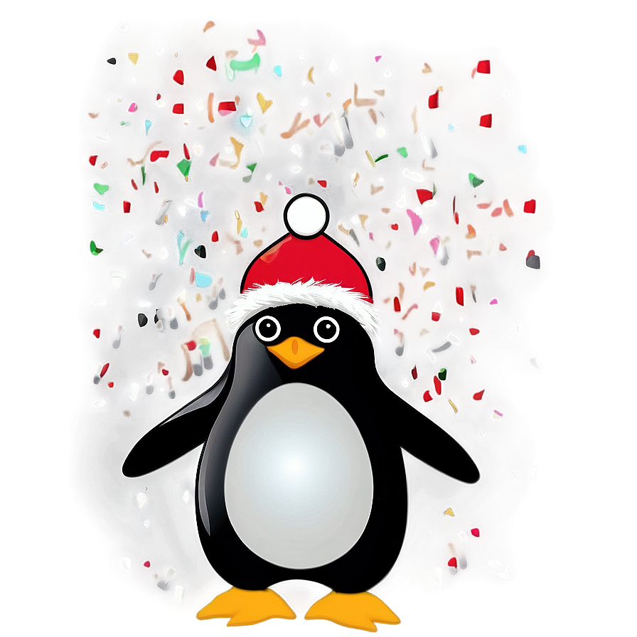 Happy Holidays Cheerful Penguins Png Jpx83 PNG Image