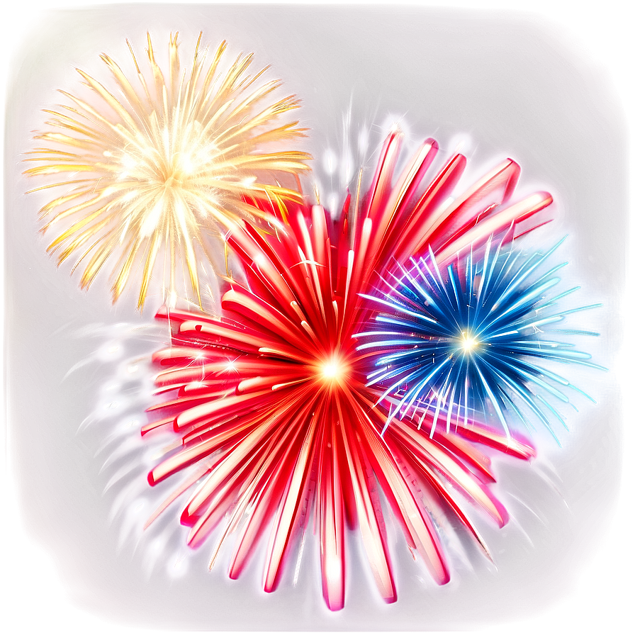 Happy Holidays Festive Fireworks Png Sfj PNG Image