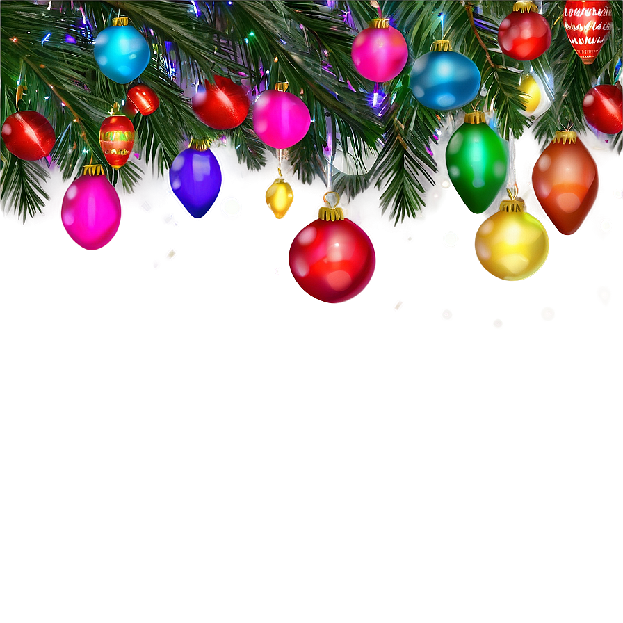 Happy Holidays Twinkling Lights Png Jbw58 PNG Image