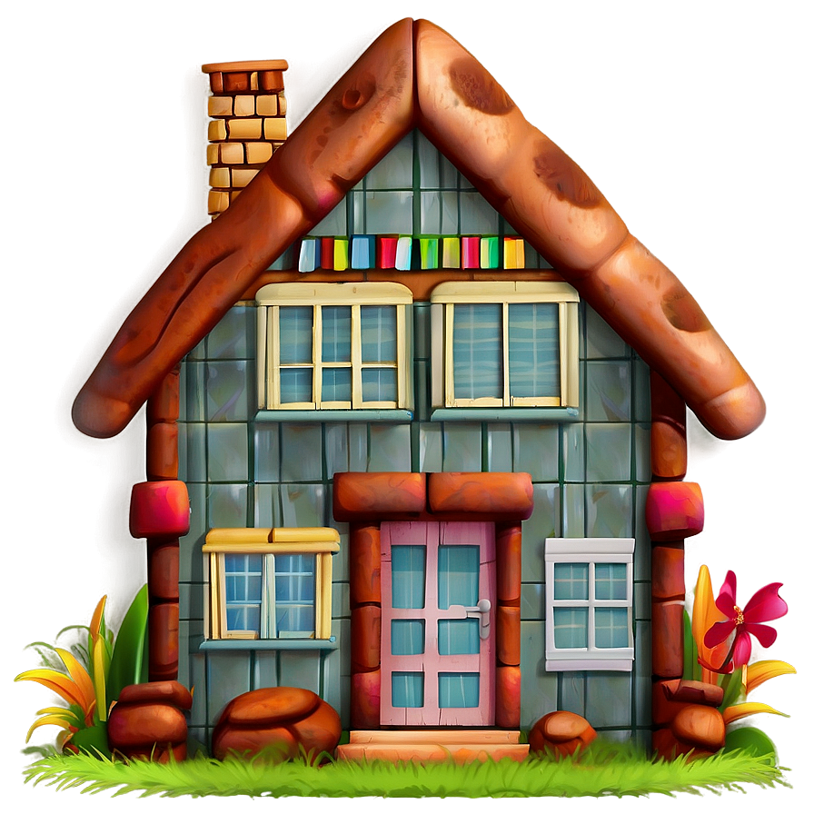 Happy House Emoji Png Aff PNG Image