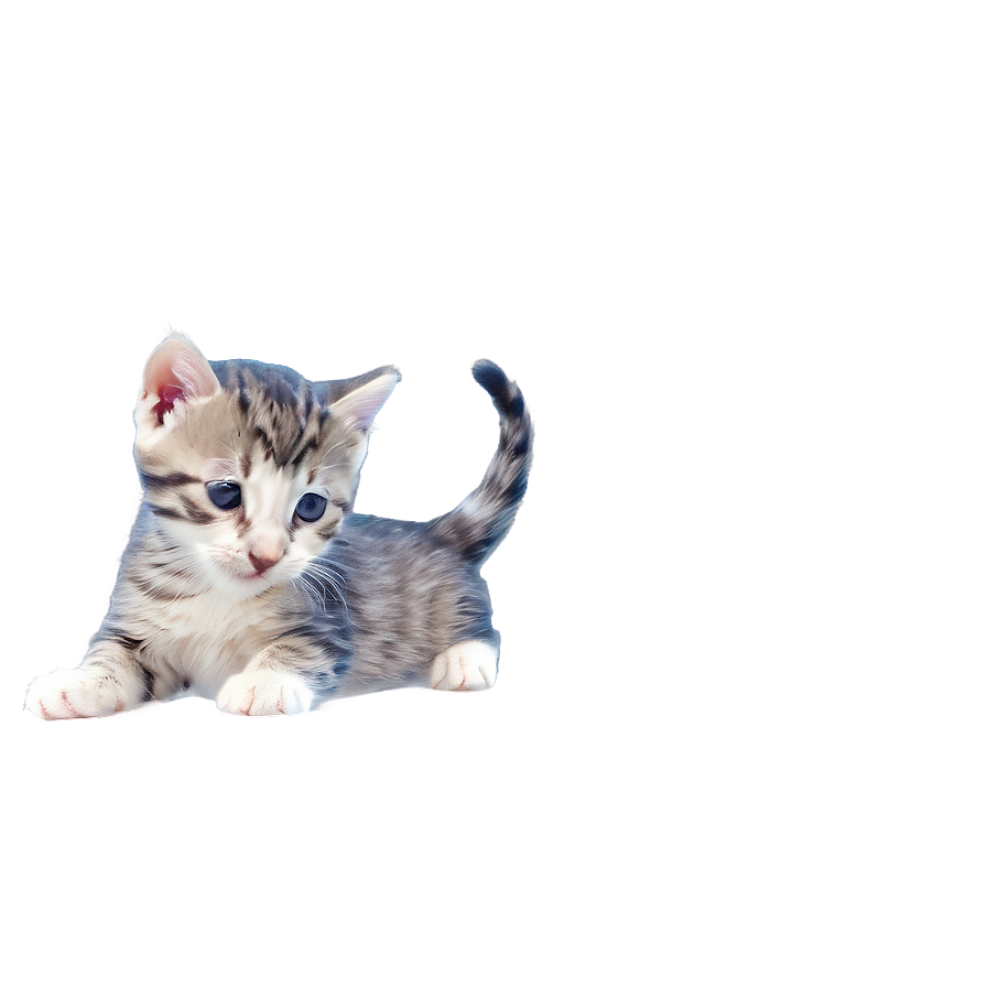 Happy Kitten Graphic Png 06242024 PNG Image