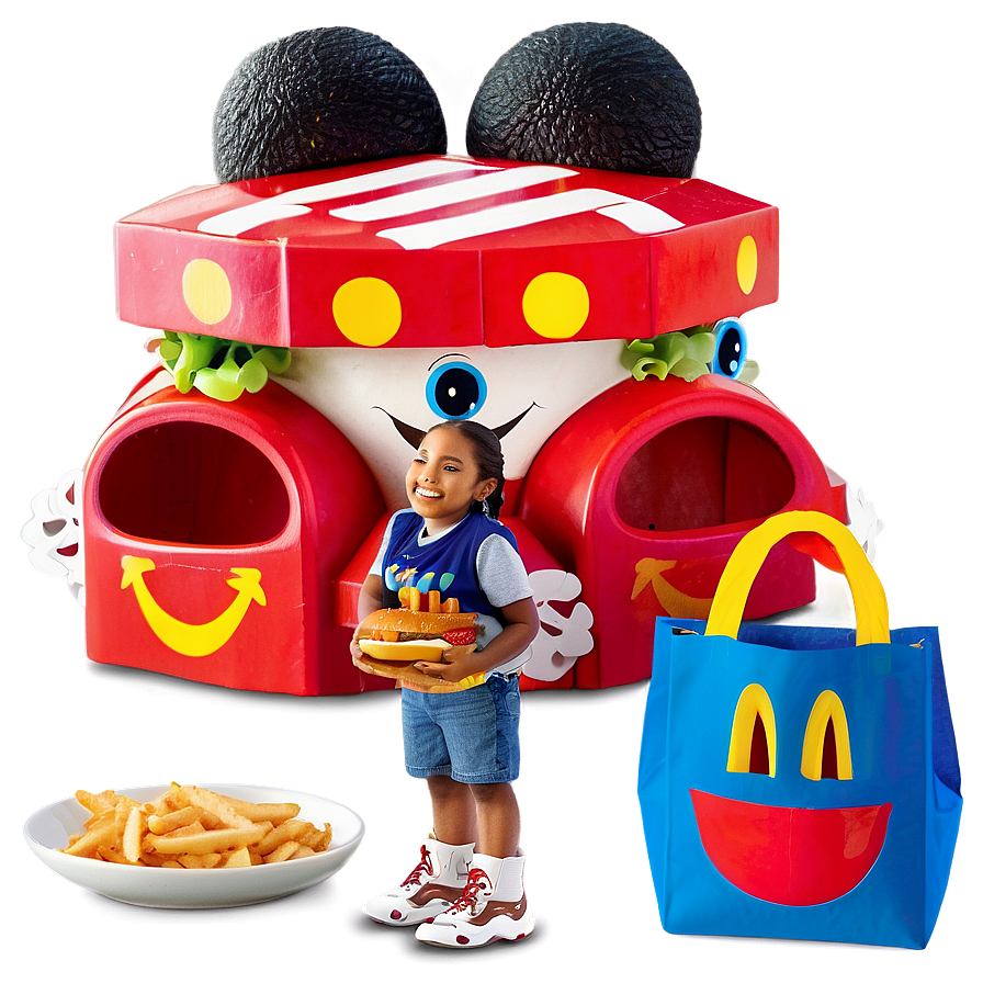 Happy Meal Party Png Wjw PNG Image