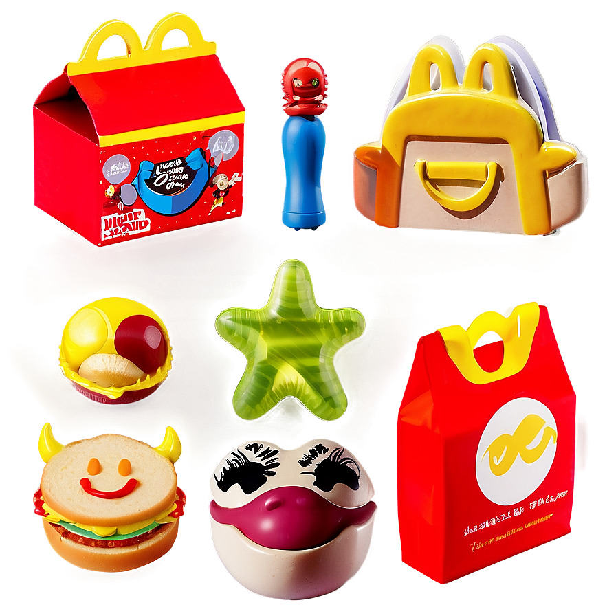 Happy Meal With Toys Png Ccy PNG Image