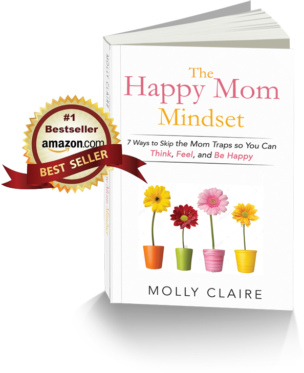 Happy Mom Mindset Book Best Seller PNG Image