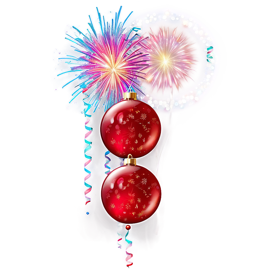 Happy New Year Joyful Celebration Png Xyv94 PNG Image