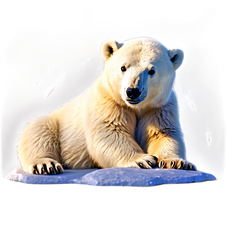 Happy Polar Bear Png Eba PNG Image