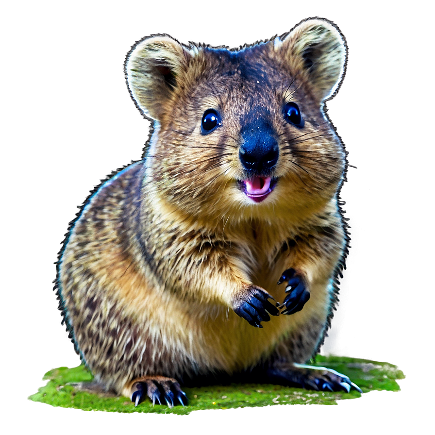 Happy Quokka Animal Png 06242024 PNG Image