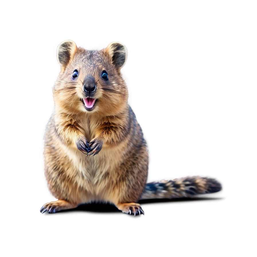 Happy Quokka Animal Png Xiu PNG Image