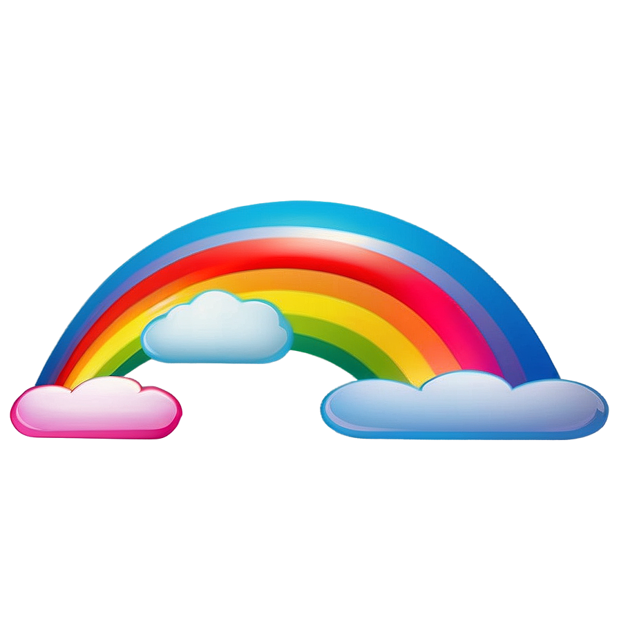 Happy Rainbow Emoji Png 31 PNG Image