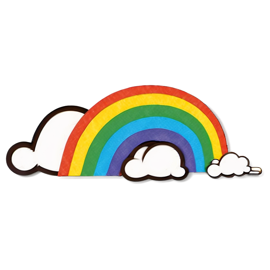 Happy Rainbow Png 7 PNG Image