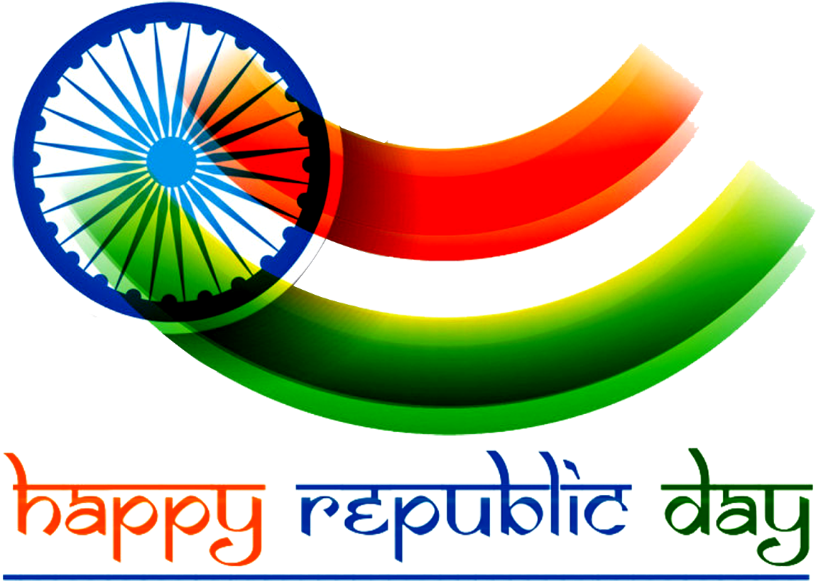 Happy Republic Day India Celebration PNG Image