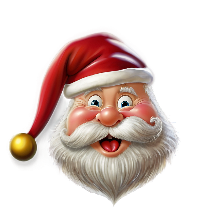 Happy Santa Png Bhg PNG Image