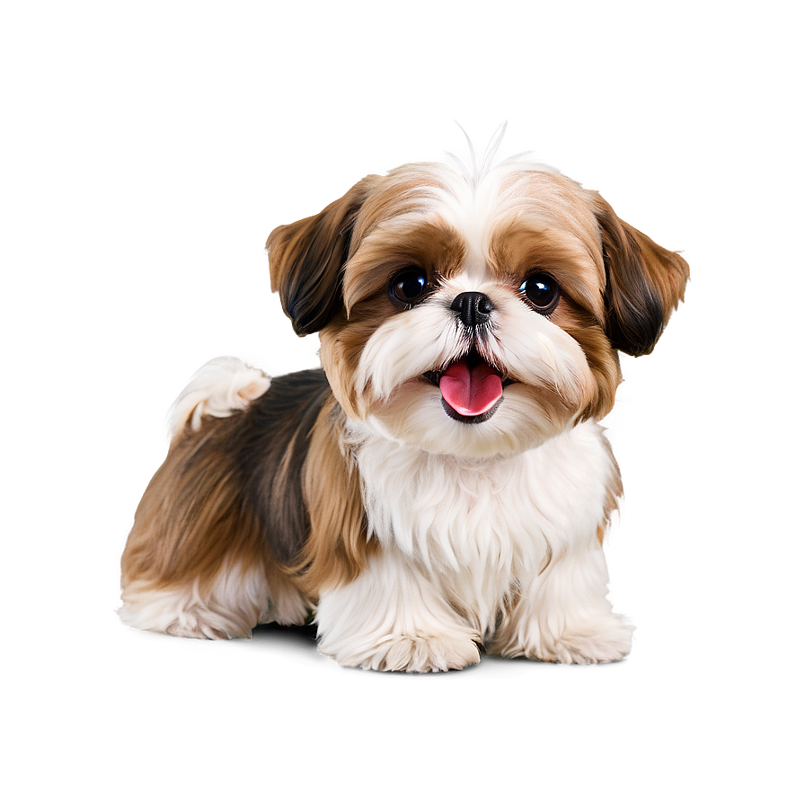 Happy Shih Tzu Smiling Png 67 PNG Image