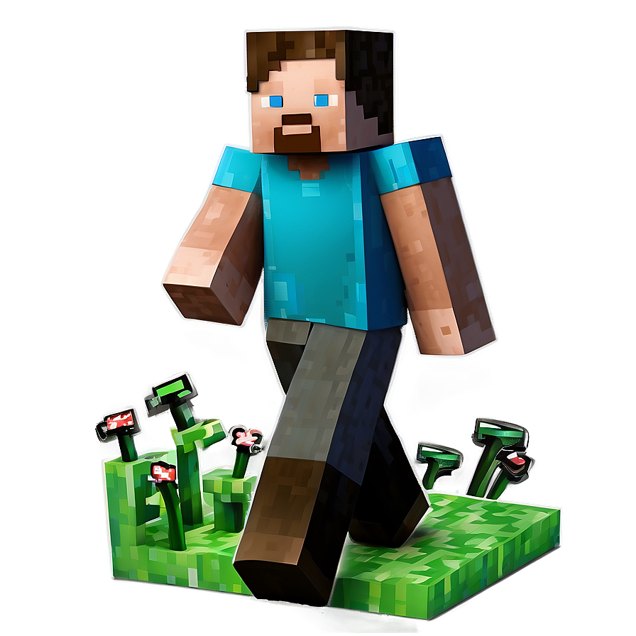 Happy Steve Minecraft Png 53 PNG Image