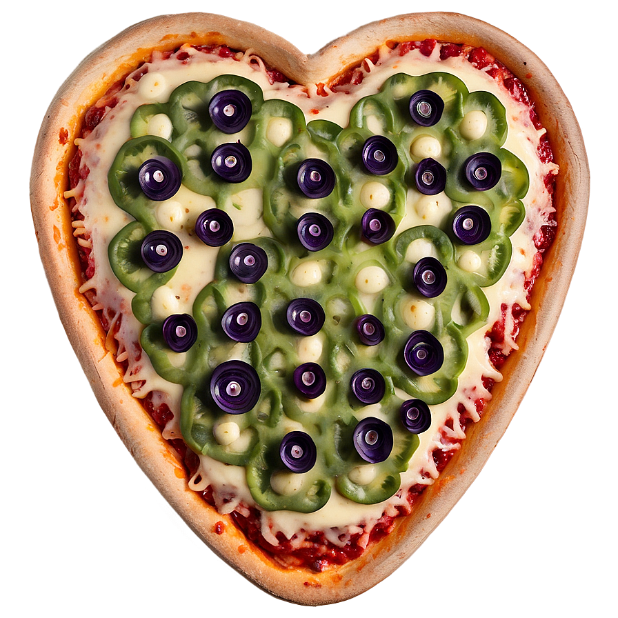 Happy Valentine's Day Heart Shaped Pizza Png 56 PNG Image