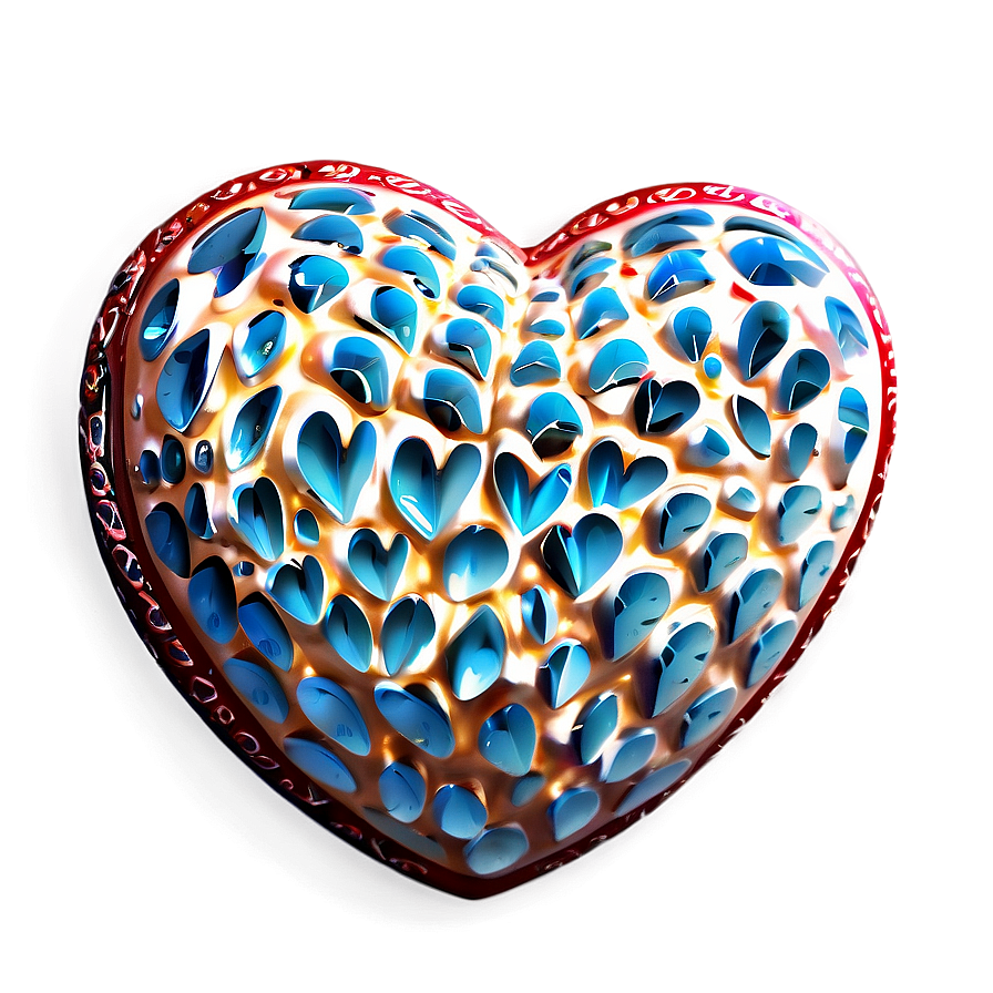 Happy Valentines Day Heart Png Rfk PNG Image