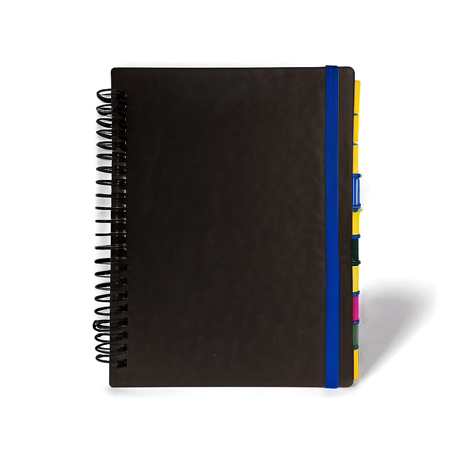 Hard Cover Spiral Notebook Png 45 PNG Image