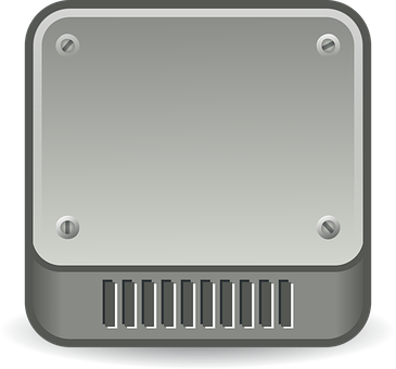 Hard Drive Icon Graphic PNG Image