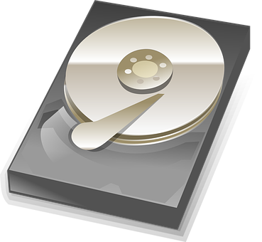 Hard Drive Icon Illustration PNG Image