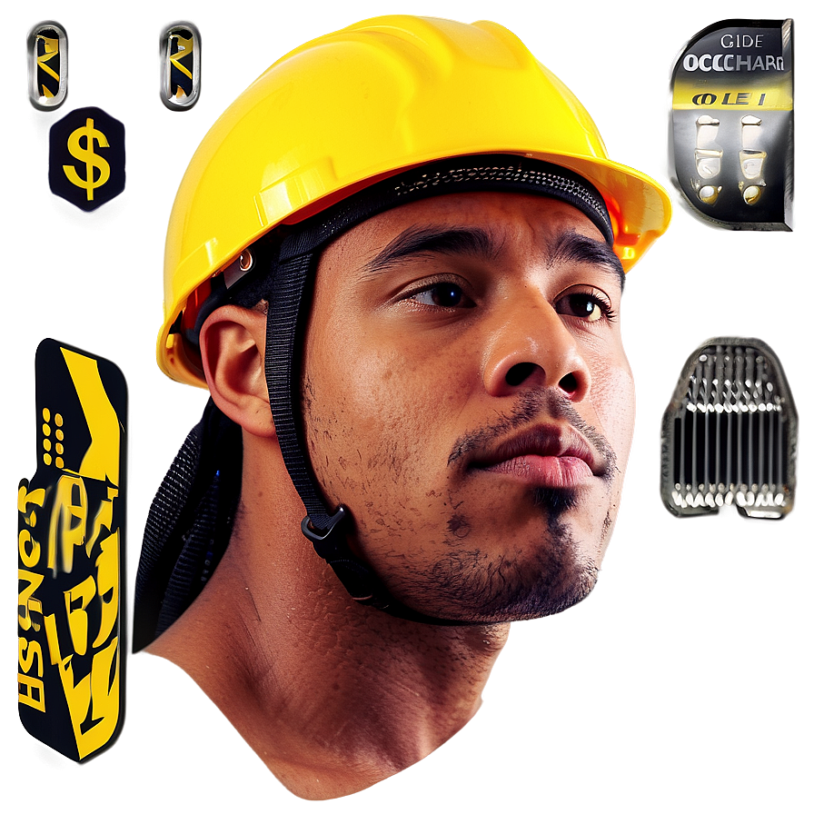 Hard Hat With Chin Strap Png 05252024 PNG Image